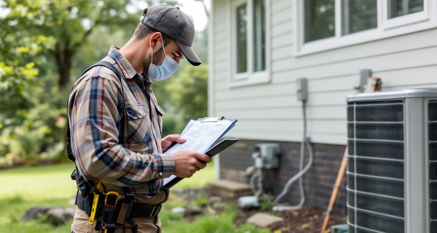 HVAC system being sized for a Pacific Northwest home